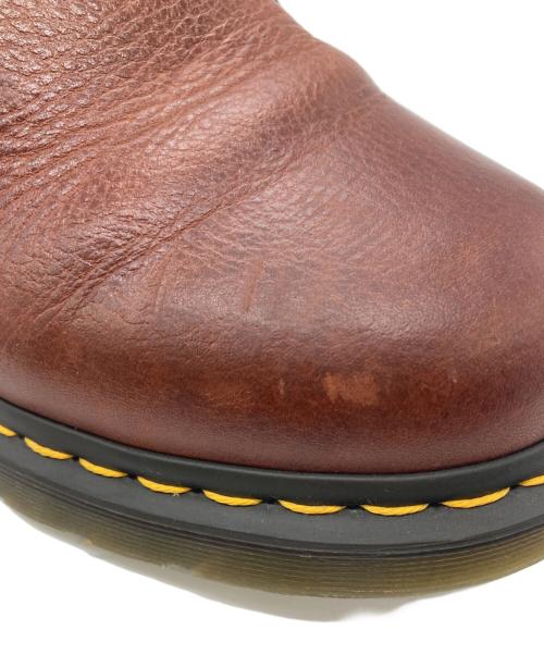 Dr.Martens（ドクターマーチン）Dr.Martens (ドクターマーチン) 2976 Wax Commander Leather Chelsea Boots ブラウン サイズ:UK8の古着・服飾アイテム