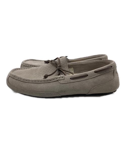 UGG（アグ）UGG (アグ) モカシンシューズ グレー サイズ:28の古着・服飾アイテム