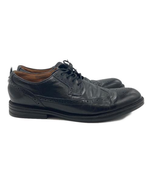 CLARKS（クラークス）CLARKS (クラークス) メダリオンシューズ ブラック サイズ:26の古着・服飾アイテム