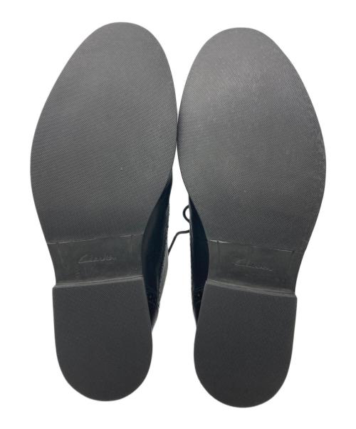 CLARKS（クラークス）CLARKS (クラークス) メダリオンシューズ ブラック サイズ:26の古着・服飾アイテム