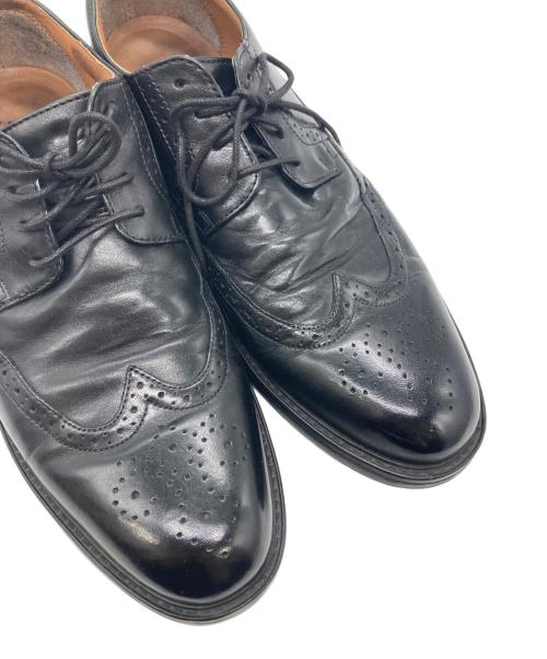 CLARKS（クラークス）CLARKS (クラークス) メダリオンシューズ ブラック サイズ:26の古着・服飾アイテム