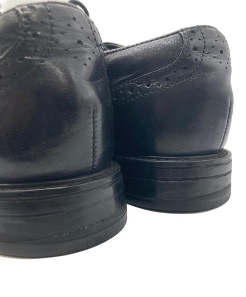 CLARKS（クラークス）CLARKS (クラークス) メダリオンシューズ ブラック サイズ:26の古着・服飾アイテム