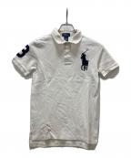 POLO RALPH LAURENポロ・ラルフローレン）の古着「ビッグポニーポロシャツ」｜ホワイト