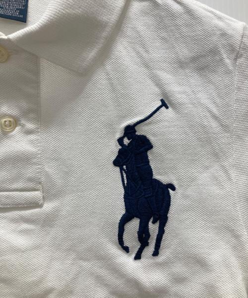 POLO RALPH LAUREN（ポロ・ラルフローレン）POLO RALPH LAUREN (ポロ・ラルフローレン) ビッグポニーポロシャツ ホワイト サイズ:M（10‐12）の古着・服飾アイテム