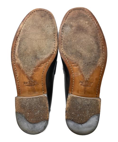 BALLY（バリー）BALLY (バリー) ベルトローファー ブラウン サイズ:8Dの古着・服飾アイテム