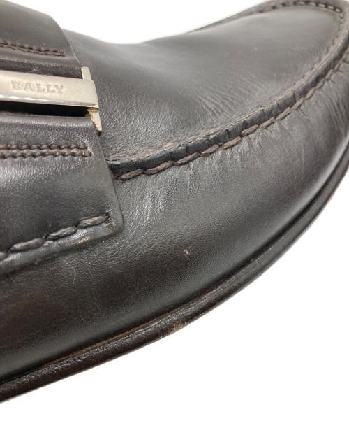 BALLY（バリー）BALLY (バリー) ベルトローファー ブラウン サイズ:8Dの古着・服飾アイテム