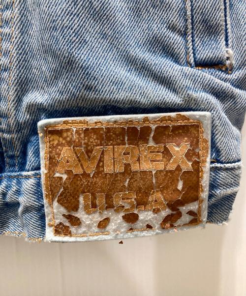 AVIREX（アヴィレックス）AVIREX (アヴィレックス) デニムジャケット インディゴ サイズ:Mの古着・服飾アイテム