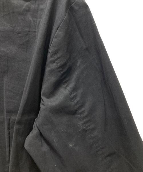 BURBERRY LONDON（バーバリーロンドン）BURBERRY LONDON (バーバリーロンドン) 長袖フリルブラウス ブラック サイズ:44の古着・服飾アイテム