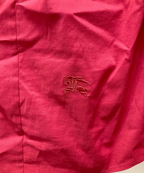 BURBERRY LONDON（バーバリーロンドン）BURBERRY LONDON (バーバリーロンドン) 長袖フリルブラウス レッド サイズ:44の古着・服飾アイテム