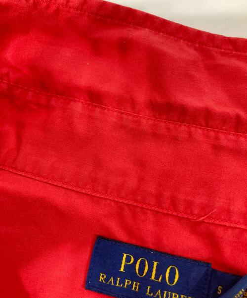 POLO RALPH LAUREN（ポロ・ラルフローレン）POLO RALPH LAUREN (ポロ・ラルフローレン) レギュラーカラーシャツ レッド サイズ:Sの古着・服飾アイテム