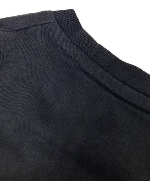 ARMANI JEANS（アルマーニジーンズ）ARMANI JEANS (アルマーニジーンズ) プリントカットソー ブラック サイズ:Mの古着・服飾アイテム