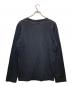 ARMANI JEANS (アルマーニジーンズ) プリントカットソー ブラック サイズ:M：5000円