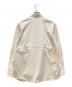 Salvatore Ferragamo (サルヴァトーレ フェラガモ) バンドカラーブラウス アイボリー サイズ:M：8000円