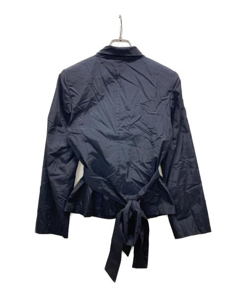 MaxMara（マックスマーラ）MaxMara (マックスマーラ) ラップテーラードジャケット ネイビー サイズ:42の古着・服飾アイテム