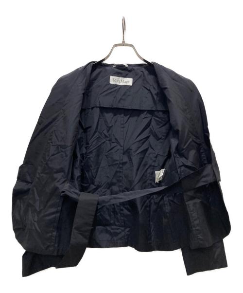 MaxMara（マックスマーラ）MaxMara (マックスマーラ) ラップテーラードジャケット ネイビー サイズ:42の古着・服飾アイテム