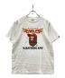 A BATHING APE（アベイシングエイプ）の古着「プリントTシャツ」｜ホワイト