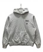 BEAMS T×BOILER ROOM×FAFビームス ティー×ボイラールーム×エフエーエフ）の古着「プルオーバーパーカー」｜グレー