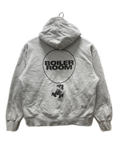 BEAMS T（ビームス ティー）BEAMS T (ビームス ティー) BOILER ROOM (ボイラールーム) FAF (エフエーエフ) プルオーバーパーカー グレー サイズ:Mの古着・服飾アイテム