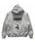 BEAMS T (ビームス ティー) BOILER ROOM (ボイラールーム) FAF (エフエーエフ) プルオーバーパーカー グレー サイズ:M：7000円