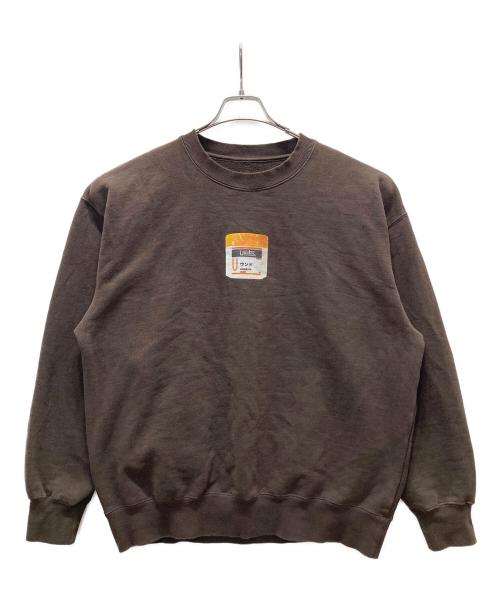 BEAMS T（ビームス ティー）BEAMS T (ビームス ティー) UND / Sweatshirt ブラウン サイズ:Mの古着・服飾アイテム