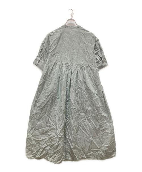 FORK&SPOON（フォーク＆スプーン）FORK&SPOON (フォーク＆スプーン) ワイドレンジシャツワンピース グリーン サイズ:2の古着・服飾アイテム