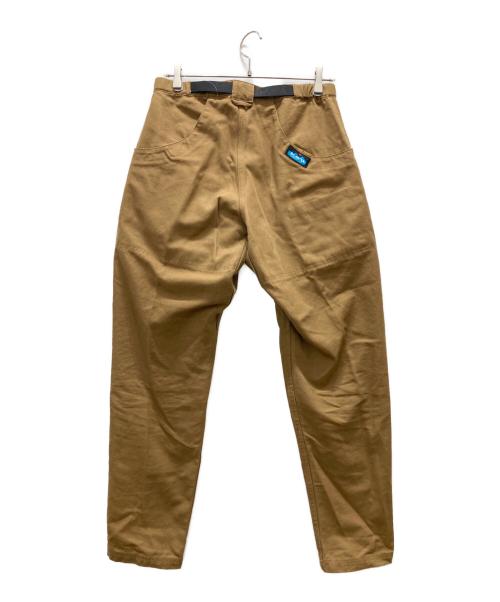 KAVU（カブー）KAVU (カブー) ニューチリワックパンツ ブラウン サイズ:Sの古着・服飾アイテム