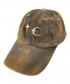 THUG CLUBサグ クラブ）の古着「TC TWO TONE WASHED CAP」｜ブラウン