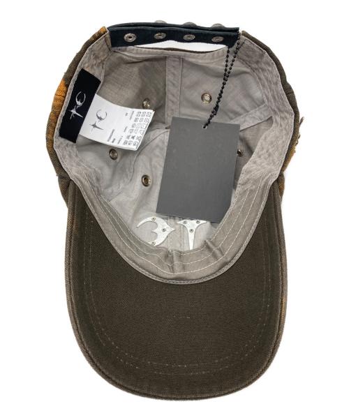 THUG CLUB（サグ クラブ）THUG CLUB (サグ クラブ) TC TWO TONE WASHED CAP ブラウン 未使用品の古着・服飾アイテム