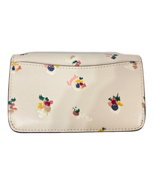 COACH（コーチ）COACH (コーチ) フローラ コイン カードケース ライトピンクの古着・服飾アイテム