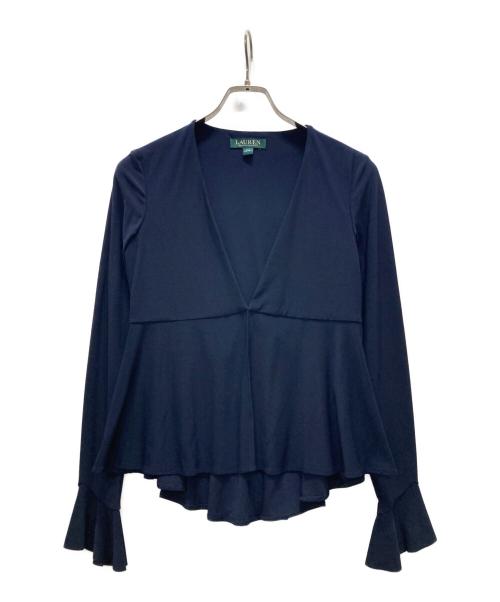 LAUREN RALPH LAUREN（ローレン ラルフ ローレン）LAUREN RALPH LAUREN (ローレン ラルフ ローレン) カーディガン ネイビー サイズ:XXSの古着・服飾アイテム