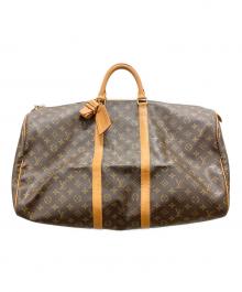 LOUIS VUITTON（ルイ ヴィトン）の古着「キーポル・バンドリエール55」｜ブラウン