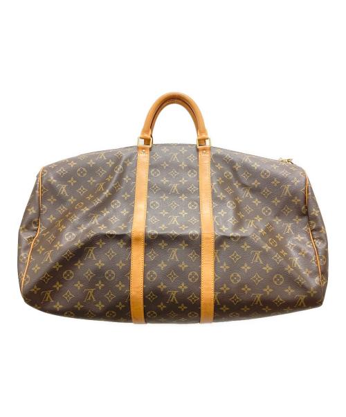 LOUIS VUITTON（ルイ ヴィトン）LOUIS VUITTON (ルイ ヴィトン) キーポル・バンドリエール55 ブラウンの古着・服飾アイテム