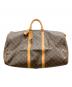 LOUIS VUITTON（ルイ ヴィトン）の古着「キーポル・バンドリエール55」｜ブラウン