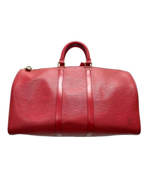 LOUIS VUITTON（ルイ ヴィトン）LOUIS VUITTON (ルイ ヴィトン) キーポル45 レッドの古着・服飾アイテム