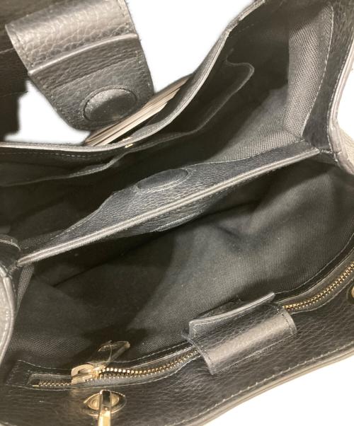 GUCCI（グッチ）GUCCI (グッチ) バンブーハンドバッグ ブラックの古着・服飾アイテム