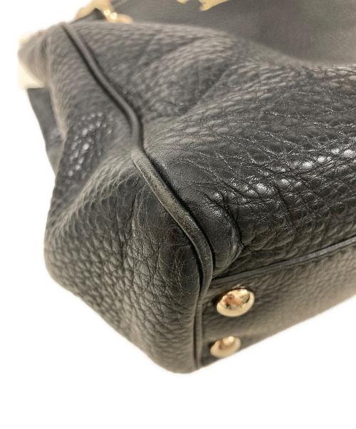 GUCCI（グッチ）GUCCI (グッチ) バンブーハンドバッグ ブラックの古着・服飾アイテム