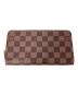 LOUIS VUITTON（ルイ ヴィトン）の古着「ジッピー ウォレット」｜ブラウン