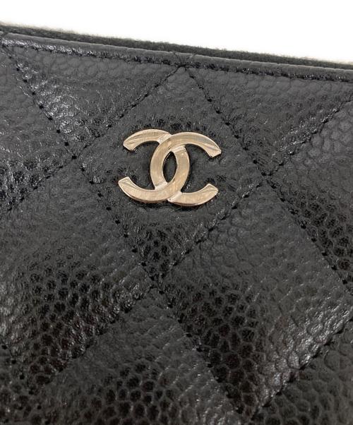 CHANEL（シャネル）CHANEL (シャネル) マトラッセ ロングジップウォレット ブラックの古着・服飾アイテム