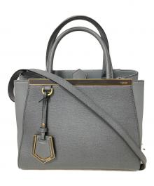 FENDI（フェンディ）の古着「プチトゥージュール 2WAYバッグ」｜グレー