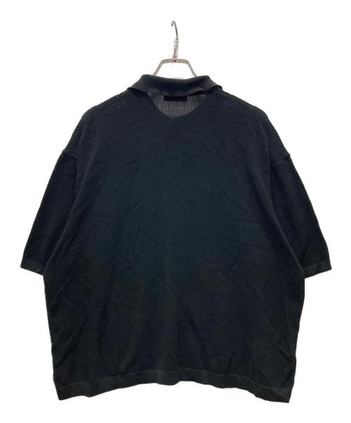 alvana（アルヴァナ）alvana (アルヴァナ) ポロシャツ ブラック サイズ:XLの古着・服飾アイテム