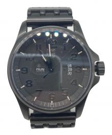 LUMINOX（ルミノックス）の古着「1870 アタカマ フィールド デイデイト ブラックアウト」｜ブラック