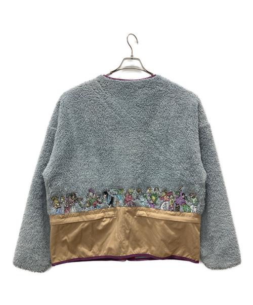 Left Alone（レフトアローン）Left Alone (レフトアローン) ICE CREAM SODA BOA JKT グレー サイズ:Lの古着・服飾アイテム