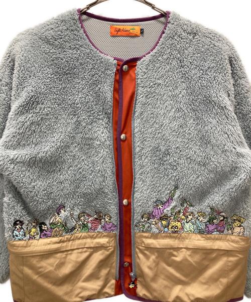 Left Alone（レフトアローン）Left Alone (レフトアローン) ICE CREAM SODA BOA JKT グレー サイズ:Lの古着・服飾アイテム