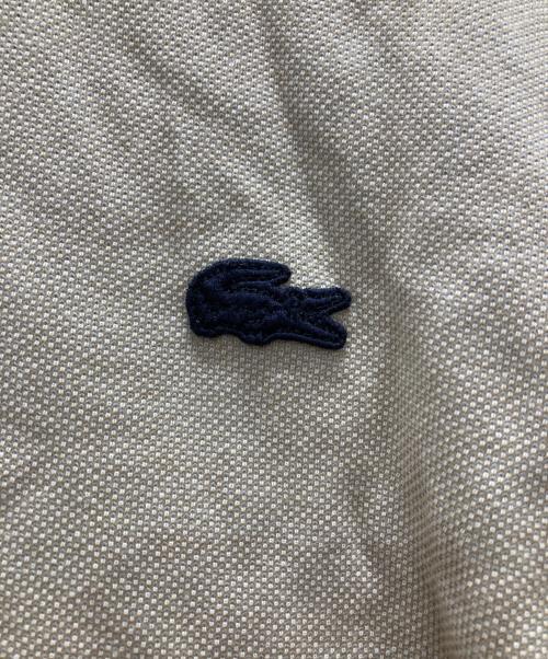 LACOSTE（ラコステ）LACOSTE (ラコステ) ポロシャツ ベージュ サイズ:Sの古着・服飾アイテム