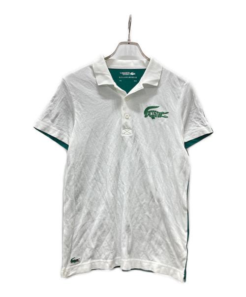 LACOSTE（ラコステ）LACOSTE (ラコステ) ポロシャツ ホワイト サイズ:XSの古着・服飾アイテム