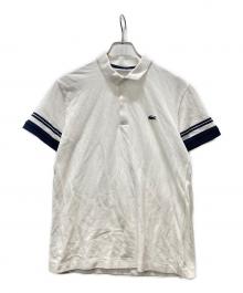 LACOSTE（ラコステ）の古着「ポロシャツ」｜ホワイト