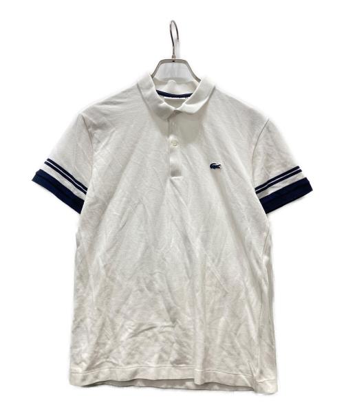 LACOSTE（ラコステ）LACOSTE (ラコステ) ポロシャツ ホワイト サイズ:XLの古着・服飾アイテム