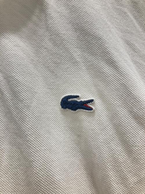LACOSTE（ラコステ）LACOSTE (ラコステ) ポロシャツ ホワイト サイズ:XLの古着・服飾アイテム