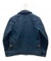 COOTIE PRODUCTIONS (クーティープロダクツ) ウールチェックフィールドジャケット/Wool Field Sport Jacket ブラック×ブルー サイズ:MEDIUM：12000円