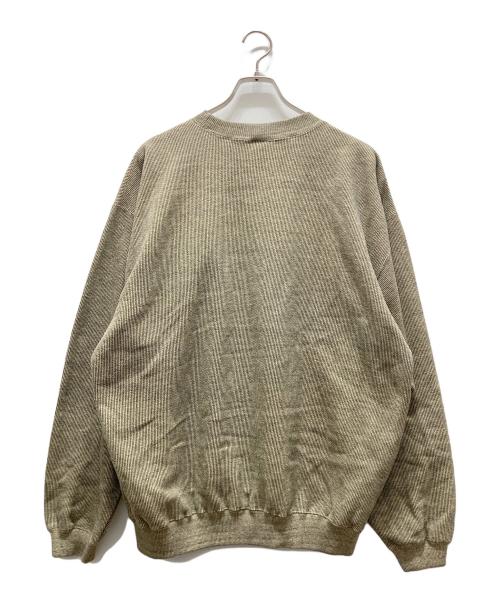 Quiksilver（クイックシルバー）Quiksilver (クイックシルバー) 90sクルーネックスウェット ベージュ サイズ:不明の古着・服飾アイテム